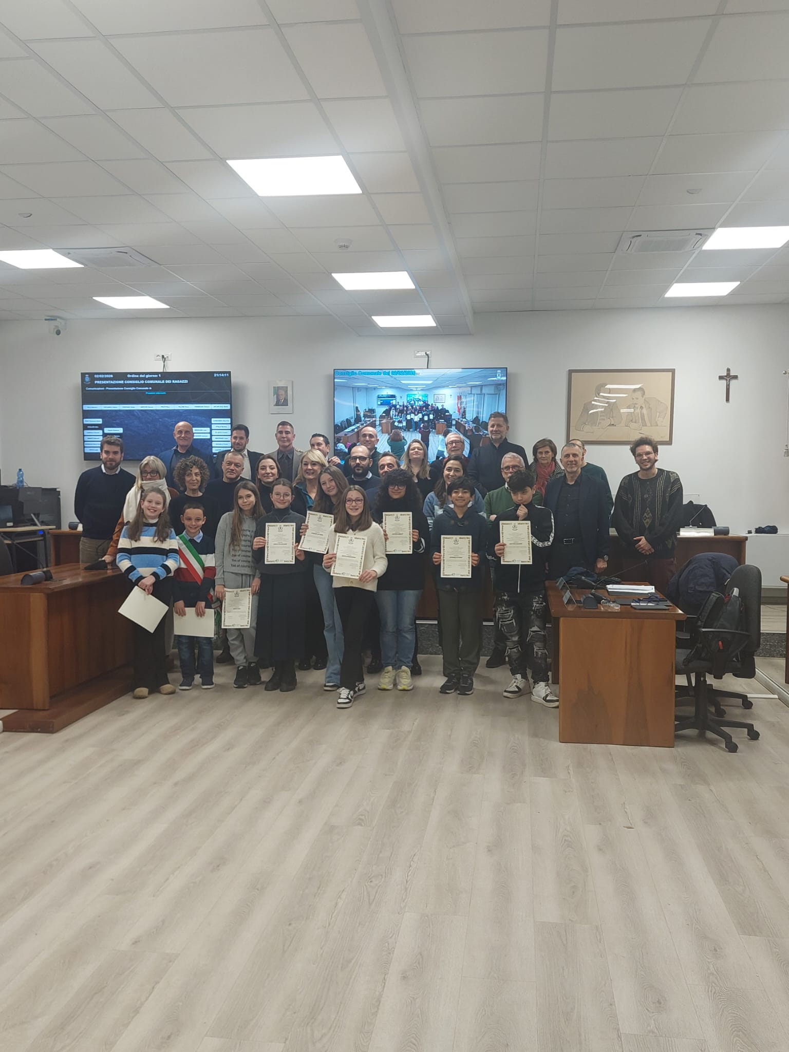 Insediamento del nuovo CCRR di Buccinasco